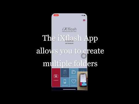 Open non-native iOS files on an iPhone or iPad through the iXflash App